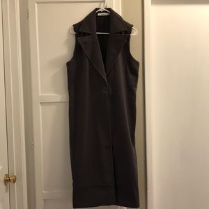 Vest trench coat never worn